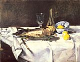 Edouard Manet The Salmon painting
